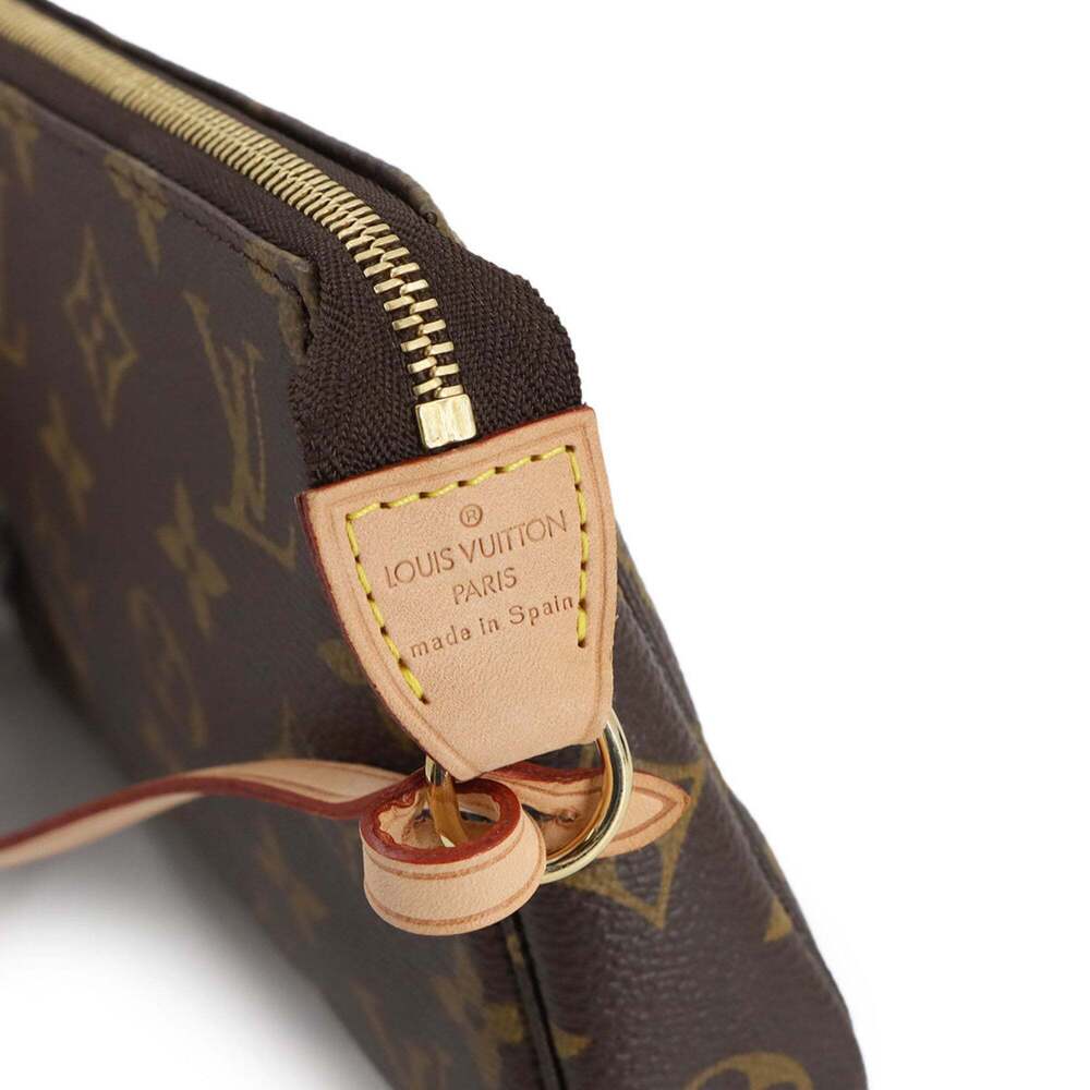 Louis Vuitton Monogram Pochette Accessoires Handbag M51980 Brown with Gold Ha... - Picture 8 of 9